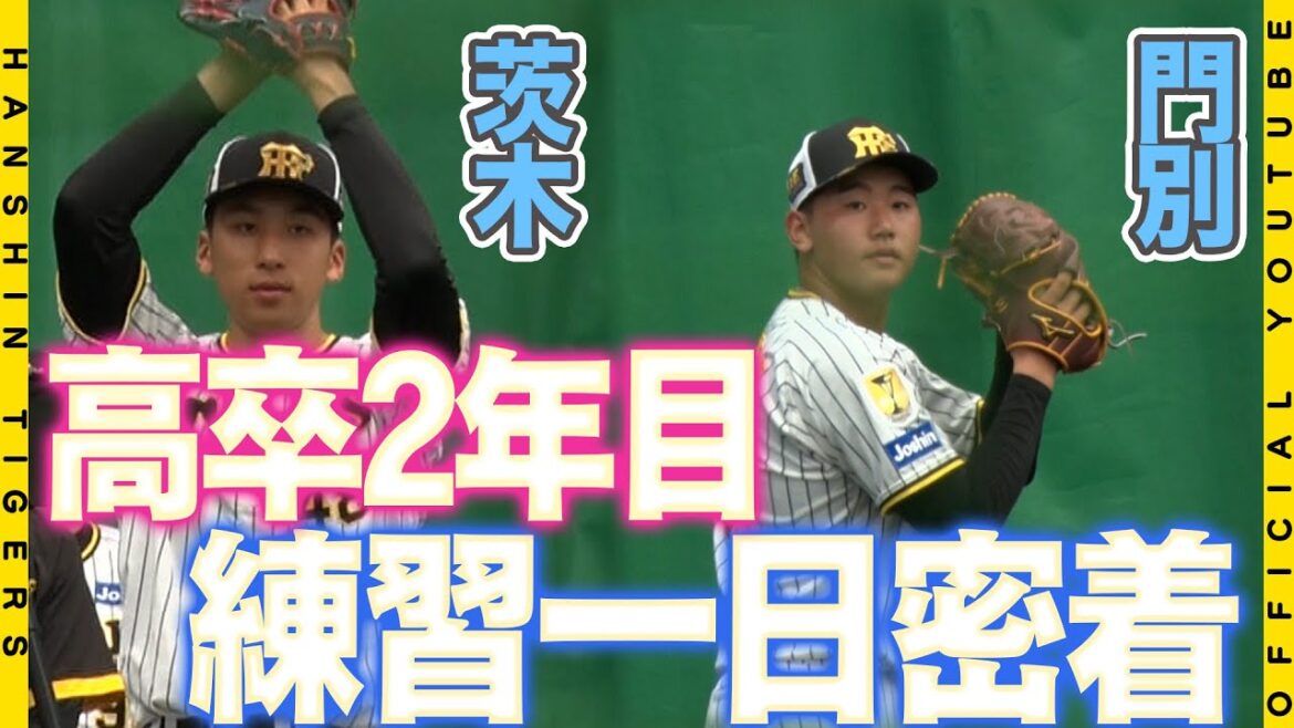 【密着】高卒2年目#門別啓人 投手 & #茨木秀俊 投手 の1日に広報カメラが迫る！宜野座名物「坂道ダッシュ」の洗礼を受けました！