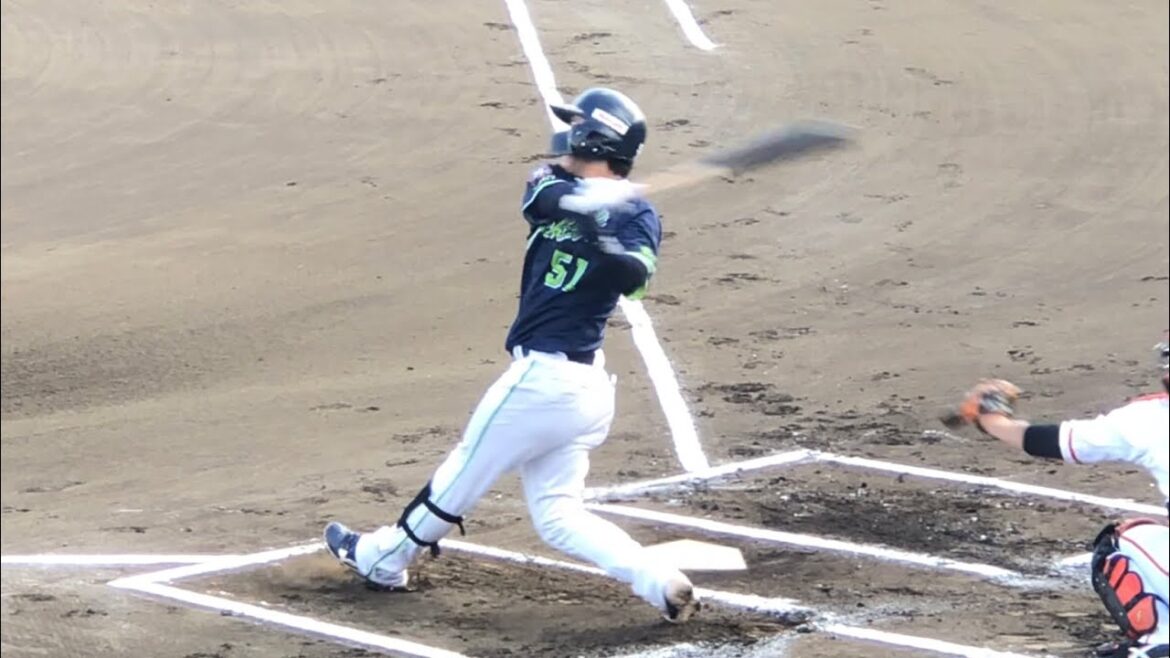 【大迫力のフルスイング】ヤクルト 濱田太貴（明豊）フルスイングが凄い ※打席は三振 2019/7/23 イースタン 巨人戦