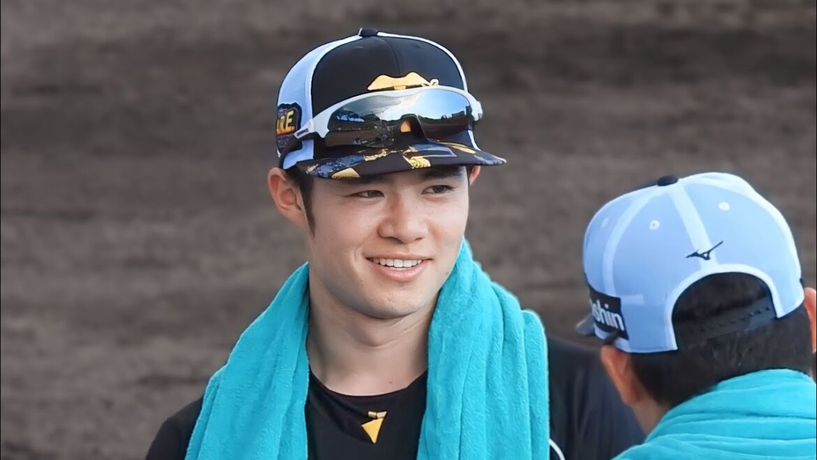 【イケメン暴走】テンション上がってお喋りが止まらなくなってしまった中野拓夢【阪神春季キャンプ】2024.2.2