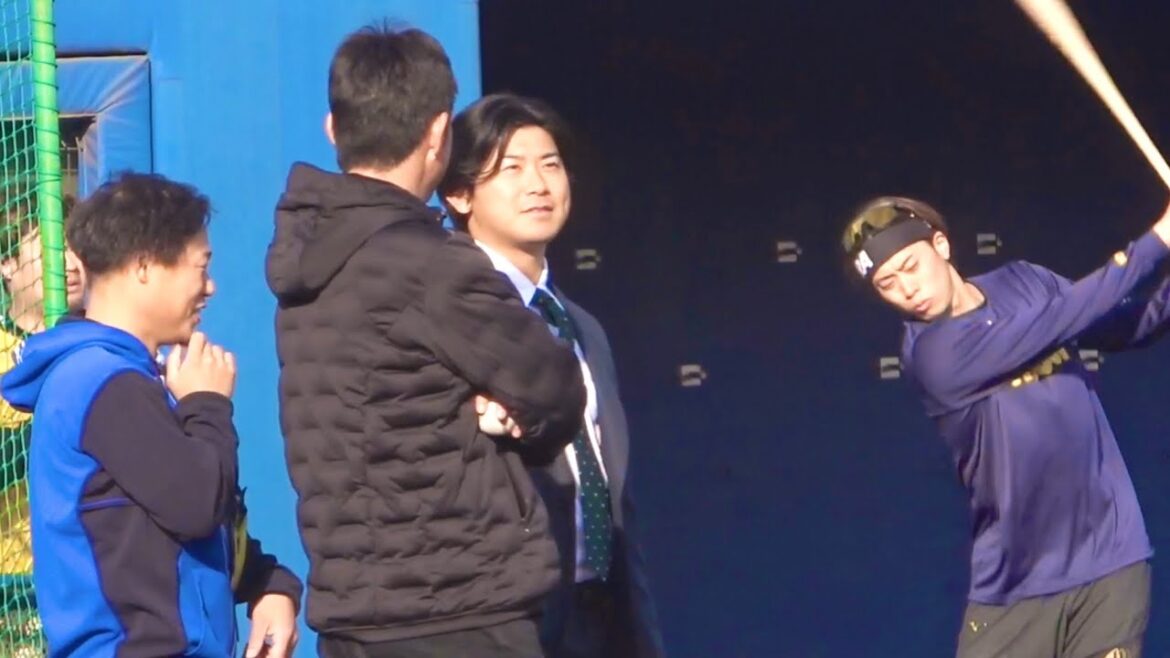 『僕、メジャー行きます！』吉見スカウトに挨拶する今永昇太！ 横浜DeNAベイスターズ 2024/1/19 入江大生 伊勢大夢