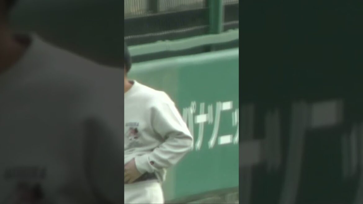 増田陸がグランドへ挨拶に〜ジャイアンツ球場 読売ジャイアンツ選手自主トレ2024年1月24日