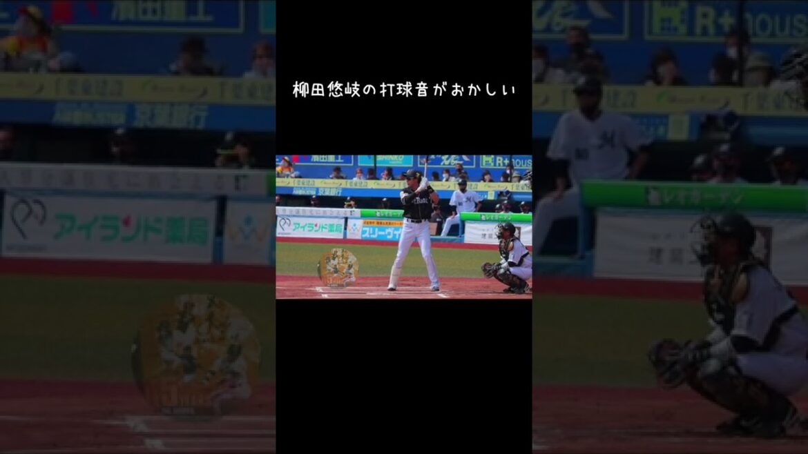 柳田悠岐の打球音がおかしい#Shorts