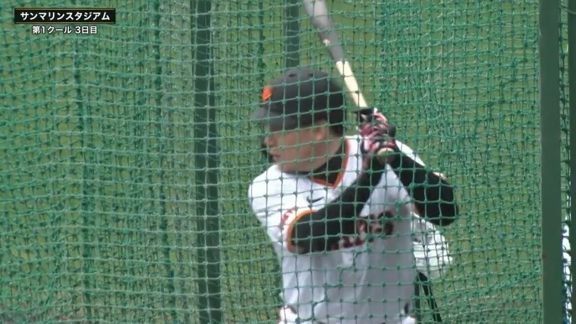 【春季キャンプ】丸佳浩フリーバッティング【巨人】