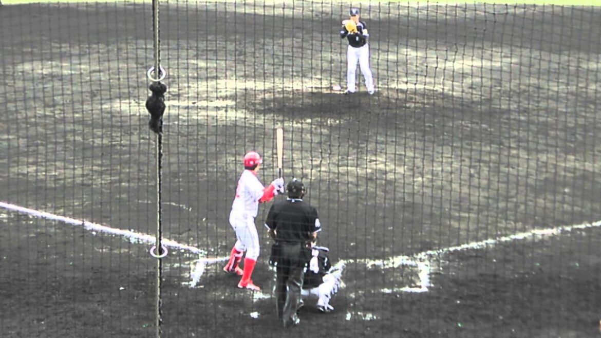 広島カープ 白濱のバッティング_2013022201