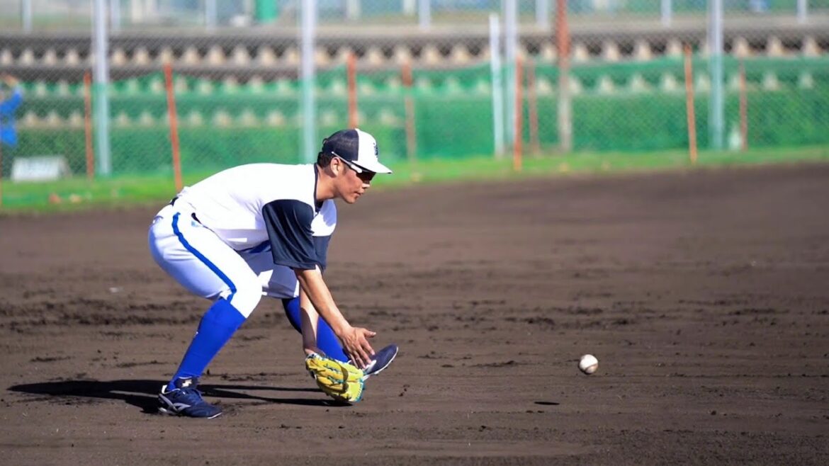 京田陽太の約30分のノックにファンから拍手！炎天下でも一人で黙々と練習！2024/02/01 横浜DeNAベイスターズ 宜野湾キャンプ