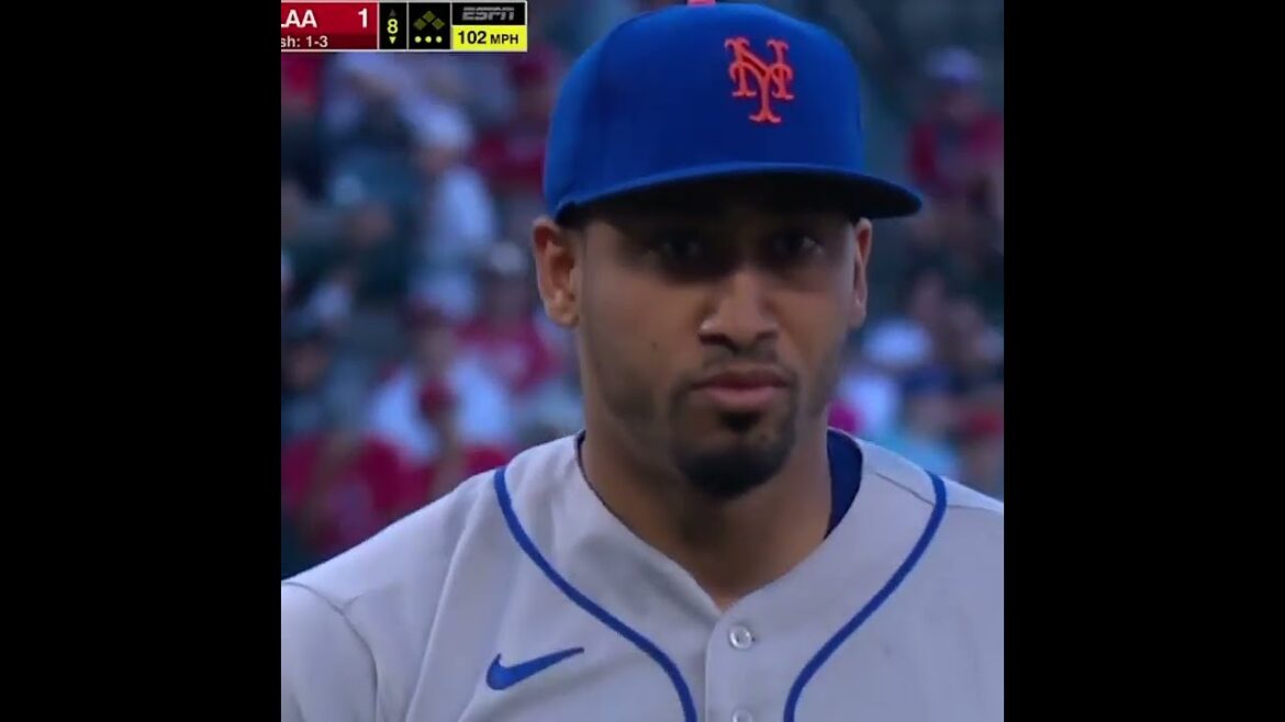 Edwin Diaz BLOWS 100 mph past MIKE TROUT, then hits 102 mph on next batter!! 🥵🥵🥵