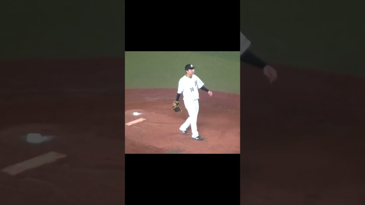 ロッテ松永昂大の投球フォーム～千葉ロッテマリーンズ対 楽天イーグルス2020年7月31日