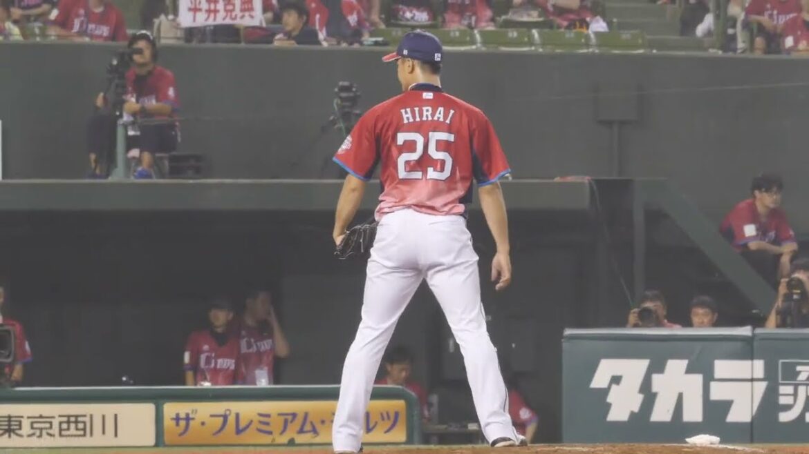 埼玉西武ライオンズ 平井克典 投球フォーム（2017.7.25）