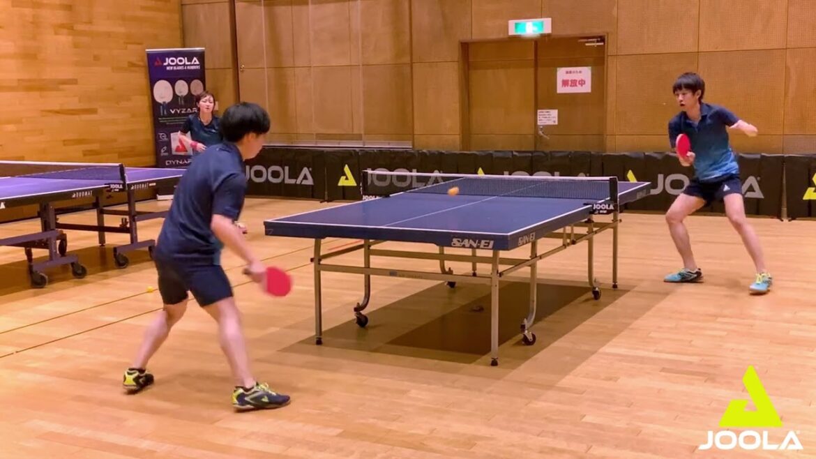 《好プレー》全日本２連覇石田 vs 全国３位丸山【卓球／ラージボール】