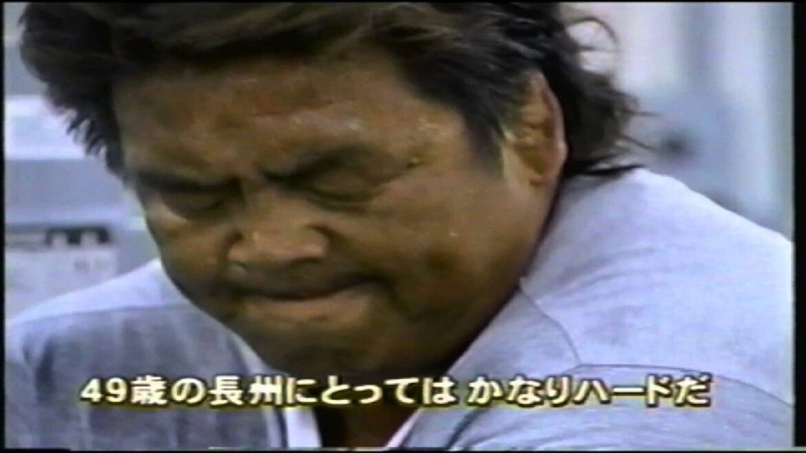 長州力 トレーニング風景  inサイパン 「これで十分ですよ」