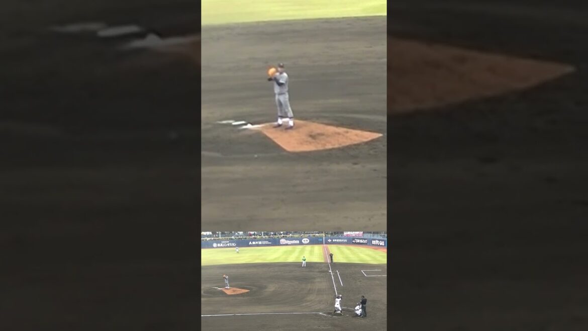 元西武 多和田真三郎 ソフトバンクの居谷匠真を三振！【プロ野球12球団合同トライアウト2023年11月15日】