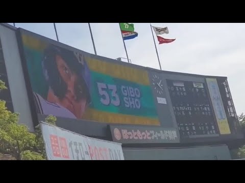 20230723 宜保翔 奇数打席の登場曲【「Longiness」/SugLawd Familiar】 1回ウラ第1打席 オリックス・バファローズ@ほっともっとフィールド神戸・レフト外野 20230723 宜保翔 奇数打席の登場曲【「Longiness」/SugLawd Familiar】 1回ウラ第1打席 オリックス・バファローズ@ほっともっとフィールド神戸・レフト外野