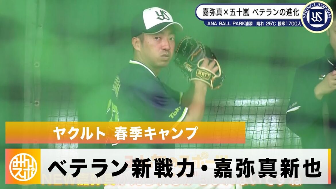 【ヤクルト】通算463登板のベテラン・嘉弥真新也が加入！期待の新戦力がスライダーの改良に臨む