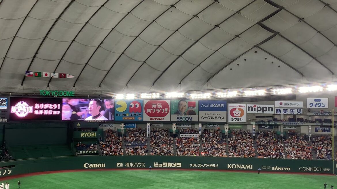 【引退セレモニー】亀井善行 応援歌