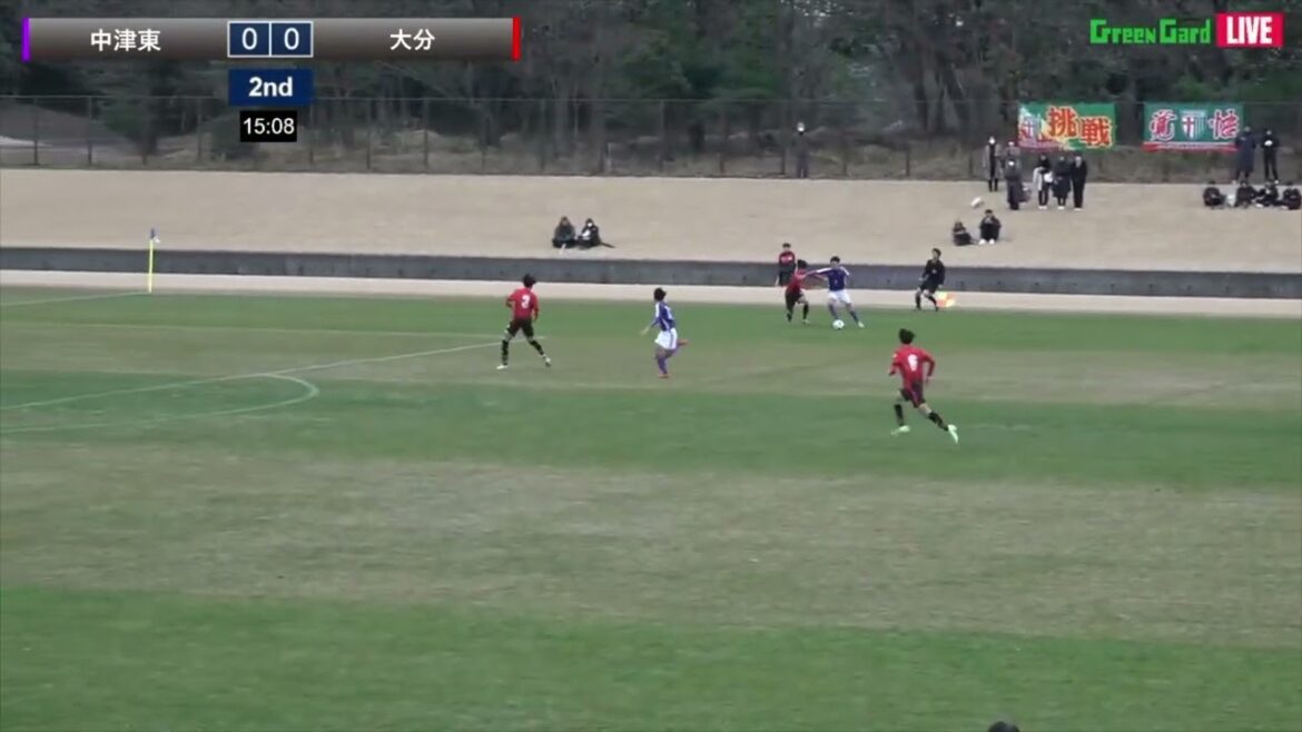ハイライト【大分新人戦2023年度男子】準決勝　中津東 vs 大分　令和5年度大分県高等学校新人大会サッカー競技（スタメン概要欄）