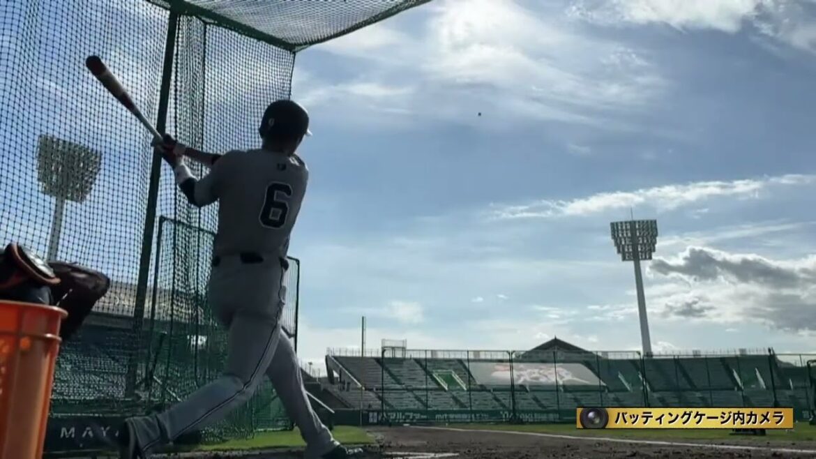 【春季キャンプ】長野・坂本 “サカチョー”ランチ特打【巨人】