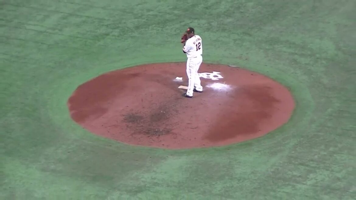 デラロサ 2022開幕試合の投球練習 【2022開幕戦 読売ジャイアンツ対 中日ドラゴンズ 2022年3月25日 東京ドーム】