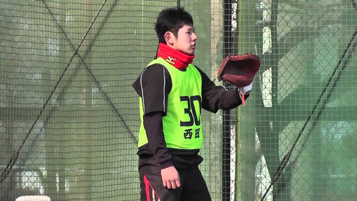 2011.1.16 ヤクルト戸田☆　ブルペン西田明央