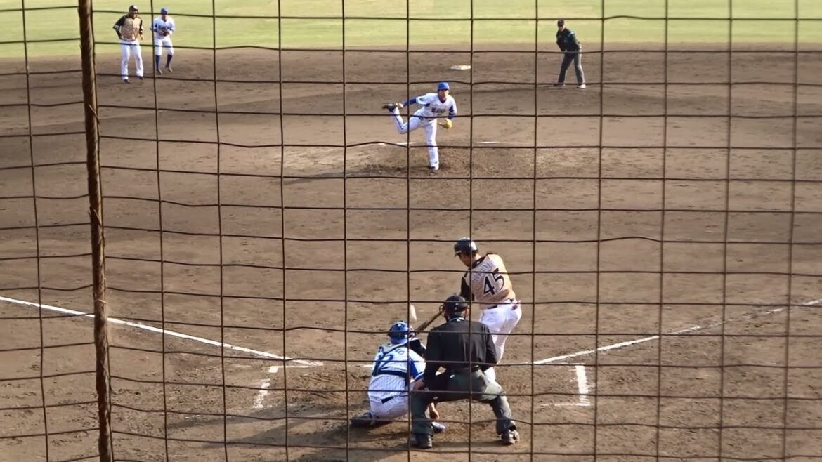 2019/3/30　平沼翔太 （北海道日本ハムファイターズ）　左中間への2点タイムリー二塁打　DeNA2軍戦