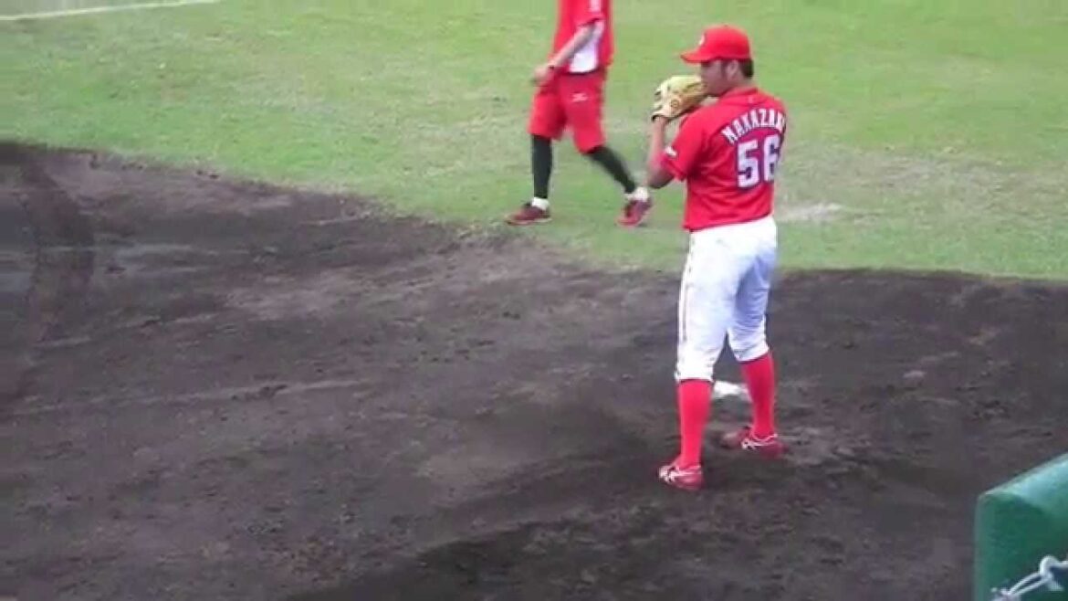 カープ 中崎翔太 ブルペン 2014 みやざきフェニックスリーグ