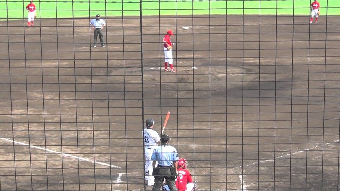 広島カープ 二軍 20130731 8回 中田-菊地原