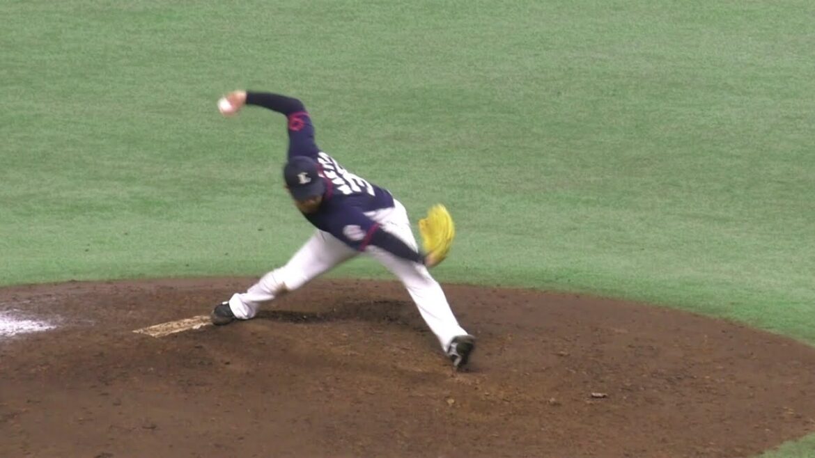 スロー映像)西武ライオンズ 牧田和久 投球フォーム 詰め合わせ 2016.3.30