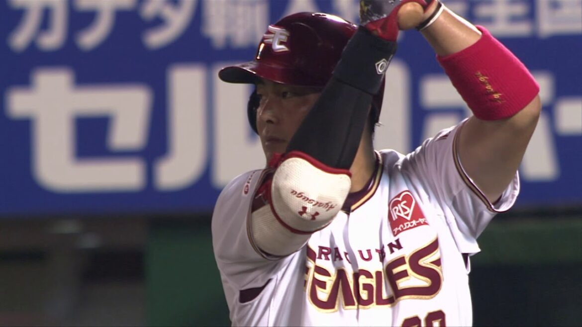 0725 E-F 5回裏 昨日のヒーロー山下選手犠牲フライ。追加点で7-0！