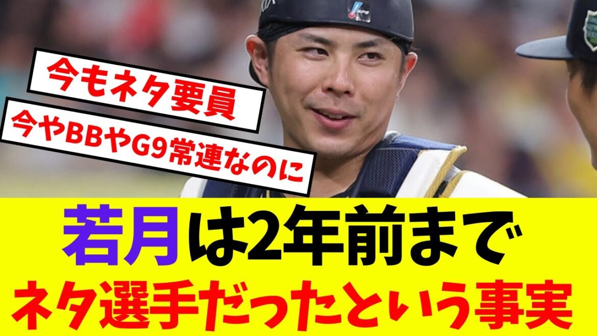 【オリックス】若月健矢は2年前までネタ選手だったという事実【プロ野球反応集】【5chスレ】