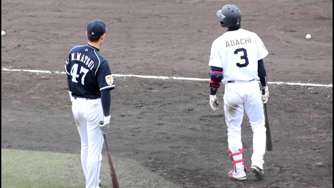 オリ安達と中日松井雅人　2012.05.04　Bs-D　神戸サブ