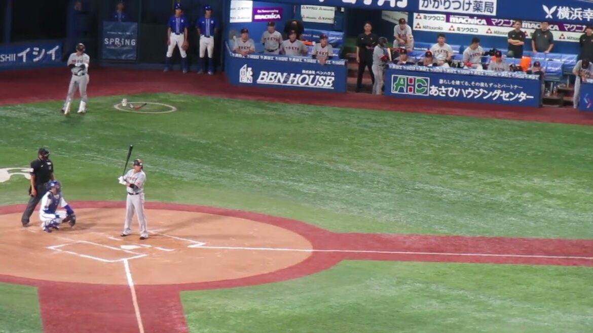 長野久義のツーランホームランと巨人ベンチでいち早くガッツポーズする岡本和真など〜横浜DeNAベイスターズ対 読売ジャイアンツ2023年9月1日