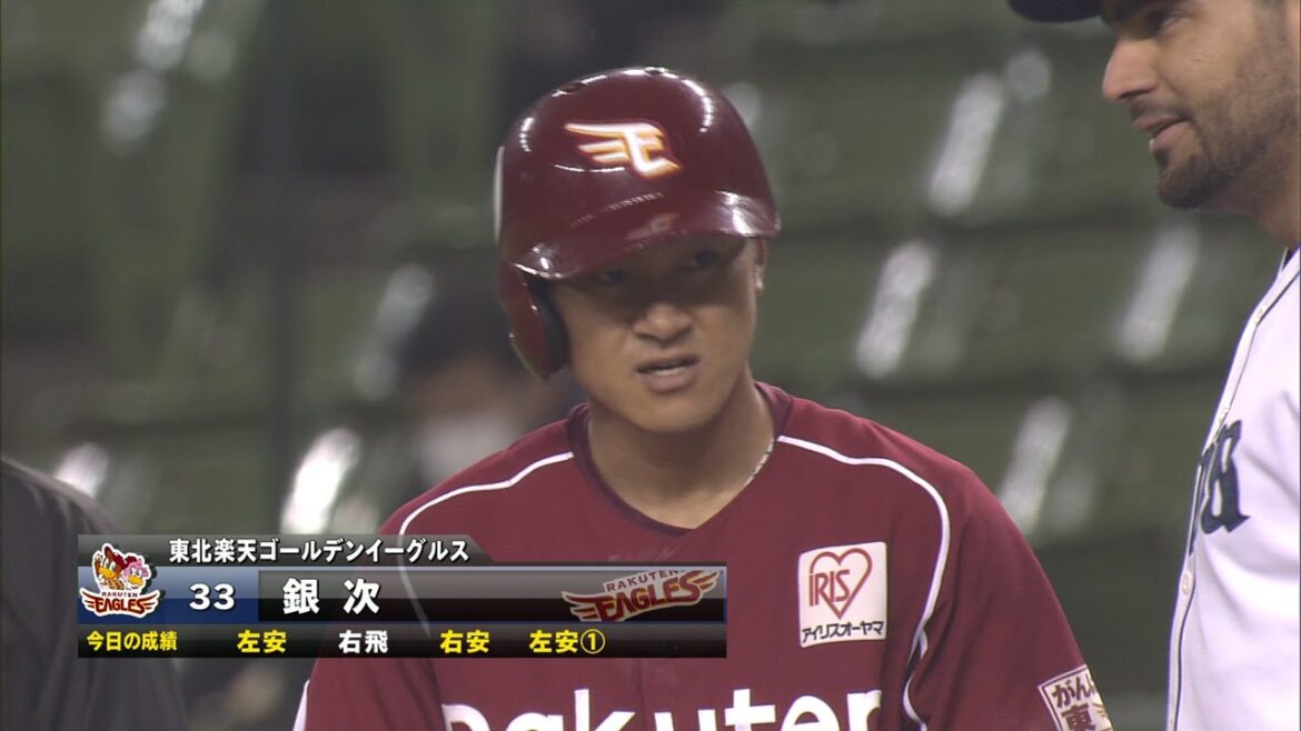 【プロ野球パ】ノッてる銀次、猛打賞決める一打は値千金の勝ち越し打  2015/04/14 L-E