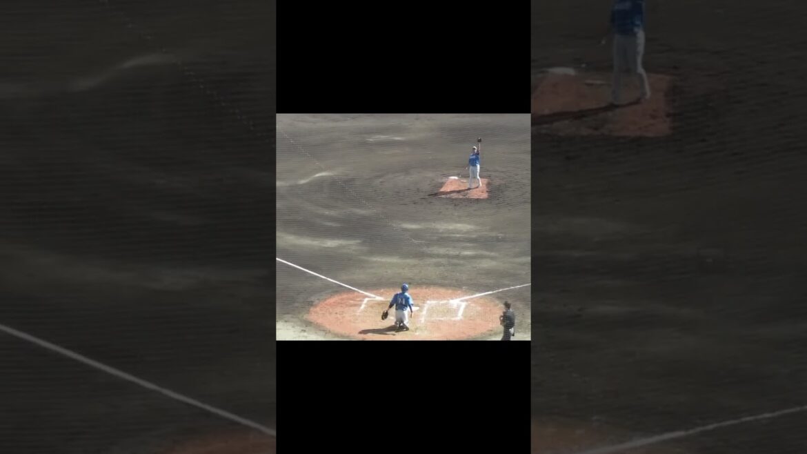 ファイターズ谷川昌希の2022投球フォーム 〜2022/2/15巨人日ハム戦