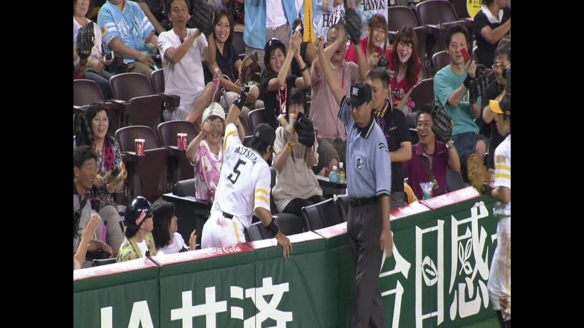 客席に勢いよくダイブしても…松田宣浩は絶対に打球を捕る