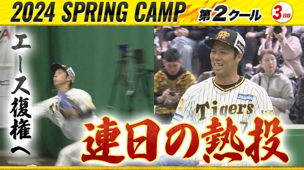 【阪神キャンプ】エース復権へ！ 青柳 連日の熱投！！