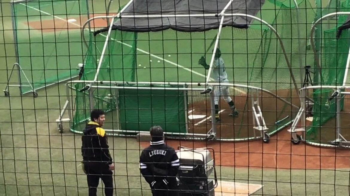 2024/02/03 ホークス春季キャンプ 勝連選手のフリー打撃