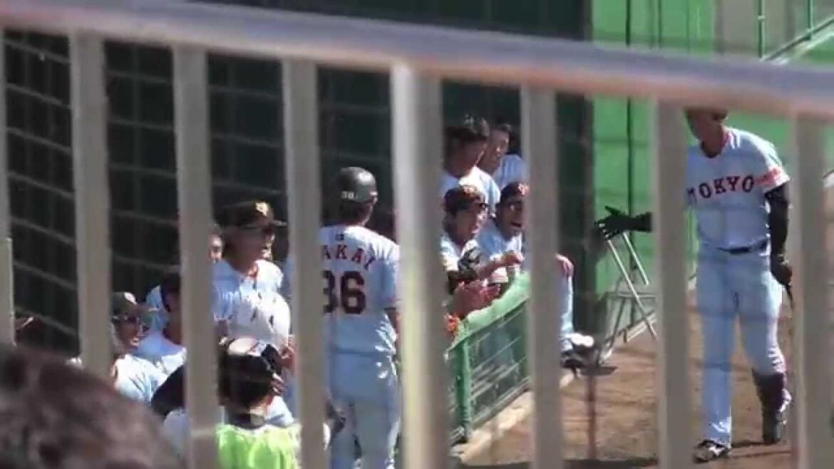 2015/10/24 巨人 中井大介 ソロホームラン！