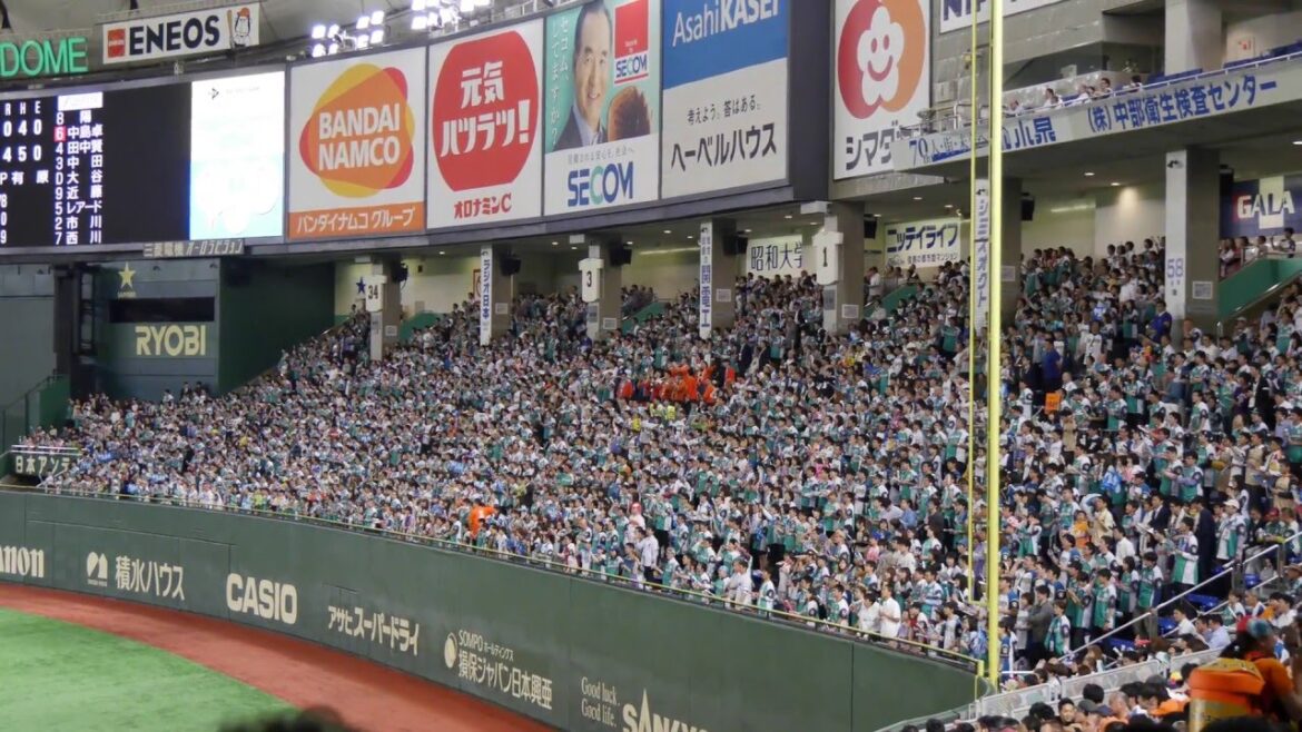 北海道日本ハムファイターズ 中島卓也応援歌 東京ドーム