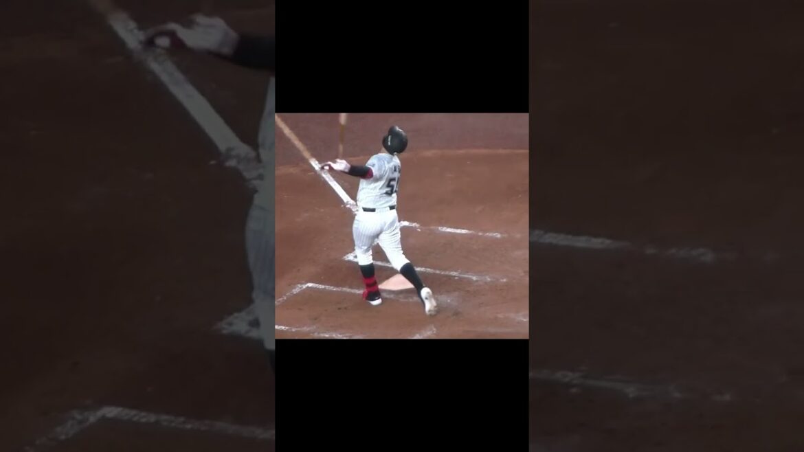 ロッテ レアードの打ち損じ時のバッティングフォーム～千葉ロッテマリーンズ対 楽天イーグルス2020年7月31日