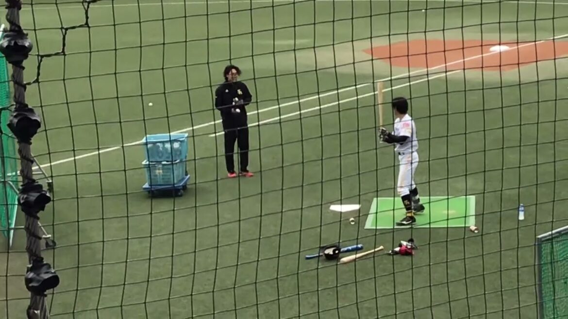 2024/02/03 ホークス春季キャンプ 勝連選手のロングティー