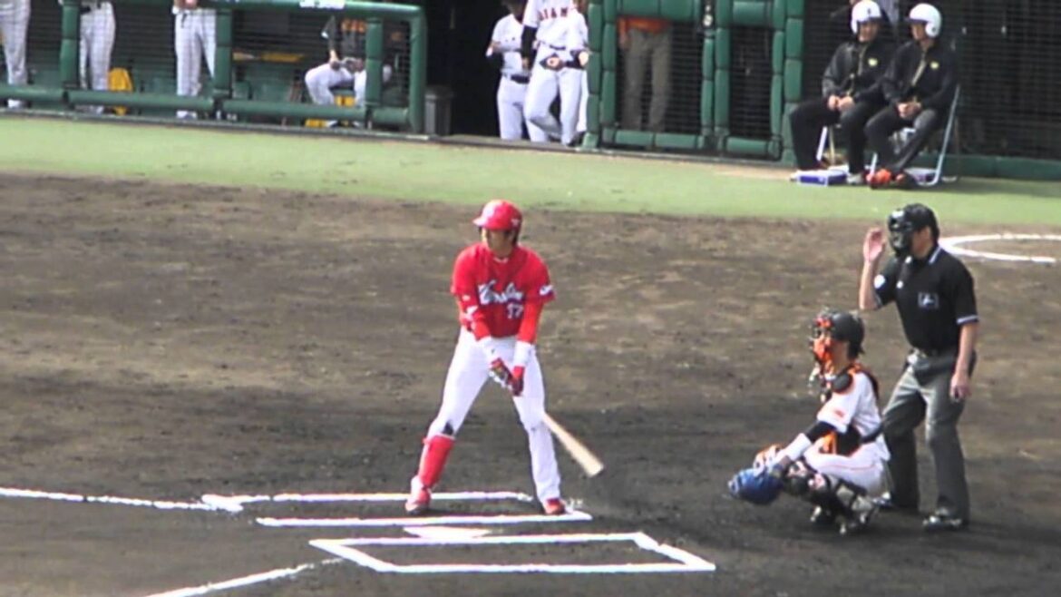 【ホームラン】【2015 オープン戦】広島カープ 野間峻祥のバッティング_2015022101