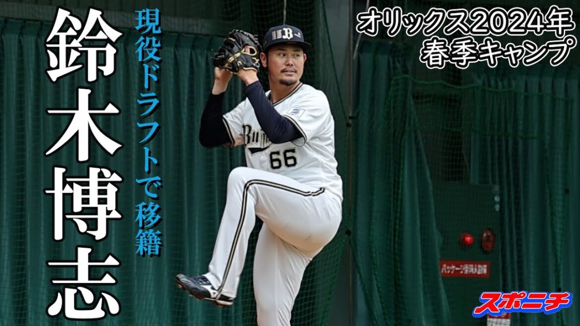 【オリックス宮崎キャンプ2024】鈴木博志