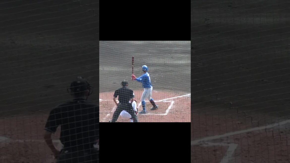 細川 凌平のバッティングフォームとスイング 〜2022/2/15巨人日ハム戦