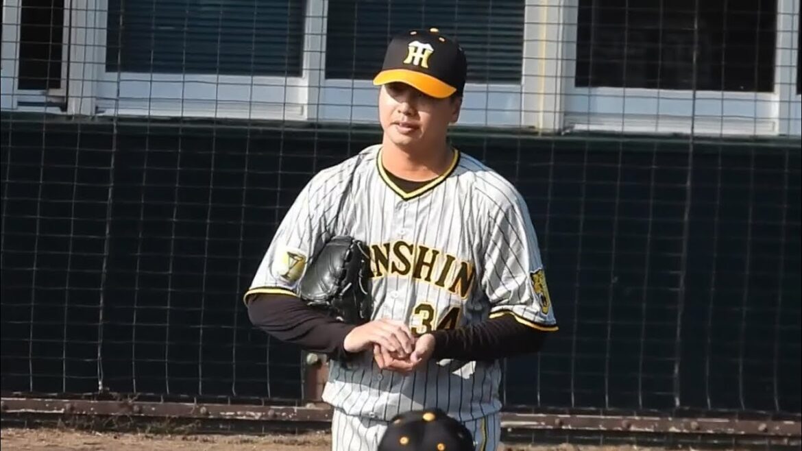 【期待の新戦力】漆原大晟、移籍後初の実戦登板！落ち着いた投球で1回無失点！【紅白戦】【阪神春季キャンプ】2024.2.11