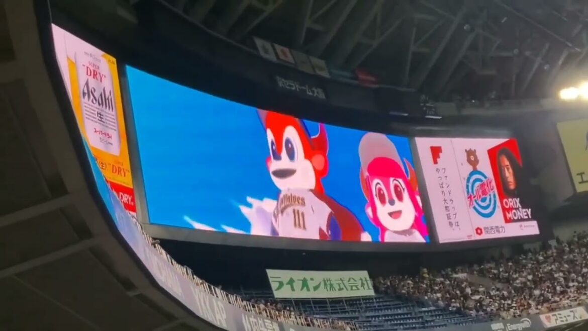 20230609　少しだけ、西野真弘 登場曲【｢笑顔のループ｣／AAA】　4回ｳﾗ　ｵﾘｯｸｽ･ﾊﾞﾌｧﾛｰｽﾞ@京ｾﾗﾄﾞｰﾑ大阪･ﾚﾌﾄ外野下段 日本生命ｾ･ﾊﾟ交流戦