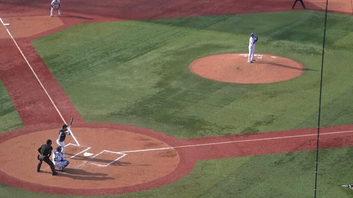 濱口遥大投手の上手い牽制！　横浜DeNAベイスターズ