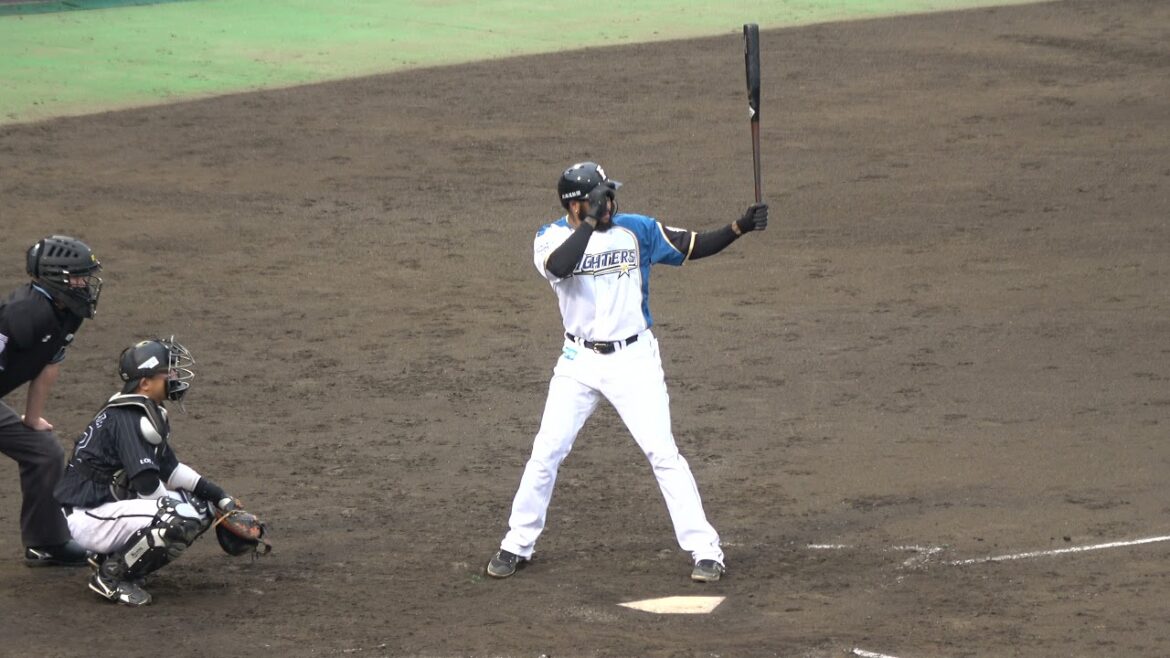 2021/6/27 草薙球場 ロニー・ロドリゲス選手 左中間ツーベースヒット 二塁打 第4打席 北海道日本ハムファイターズVS千葉ロッテマリーンズ