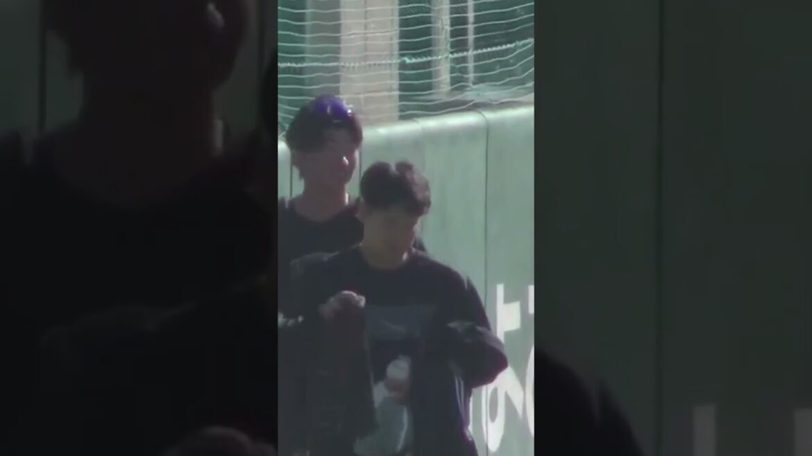 ジャイアンツ自主トレ練習上がる赤星優志、山﨑伊織、鈴木康平、田中千晴〜ジャイアンツ球場2024/1/26