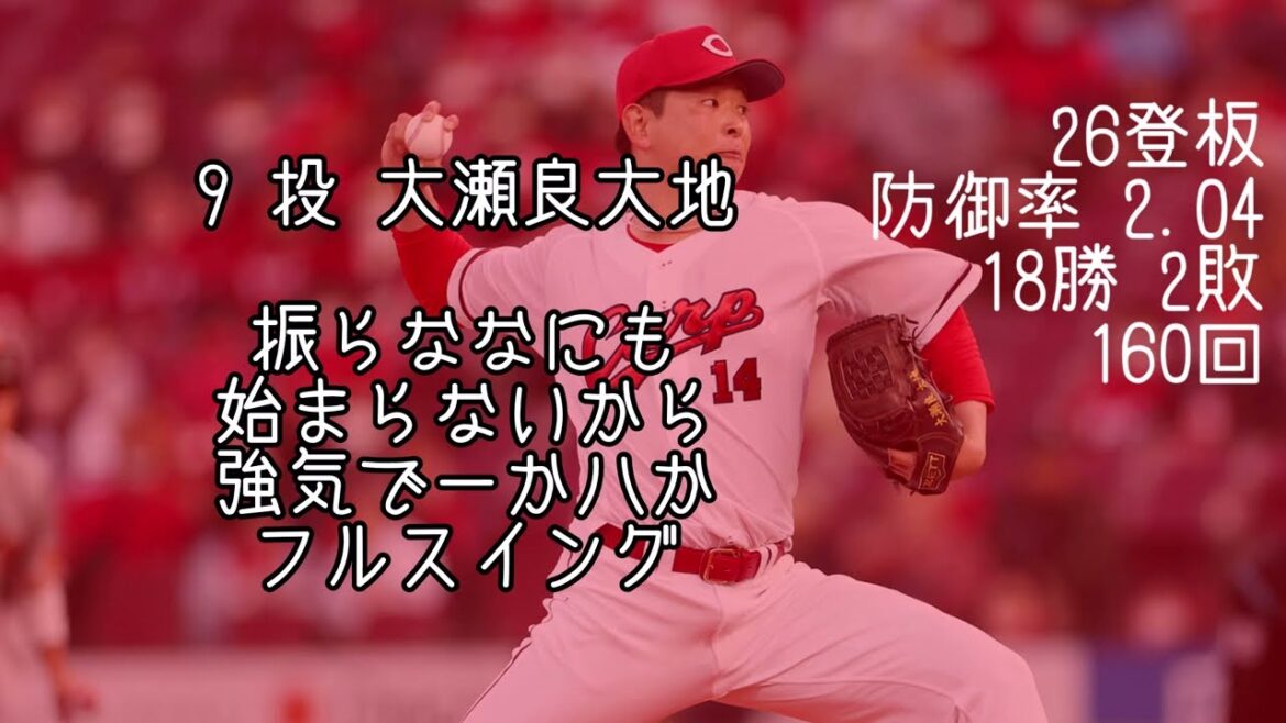 2024年広島東洋カープが優勝する世界線 応援歌1-9【ファンの意見を参照】