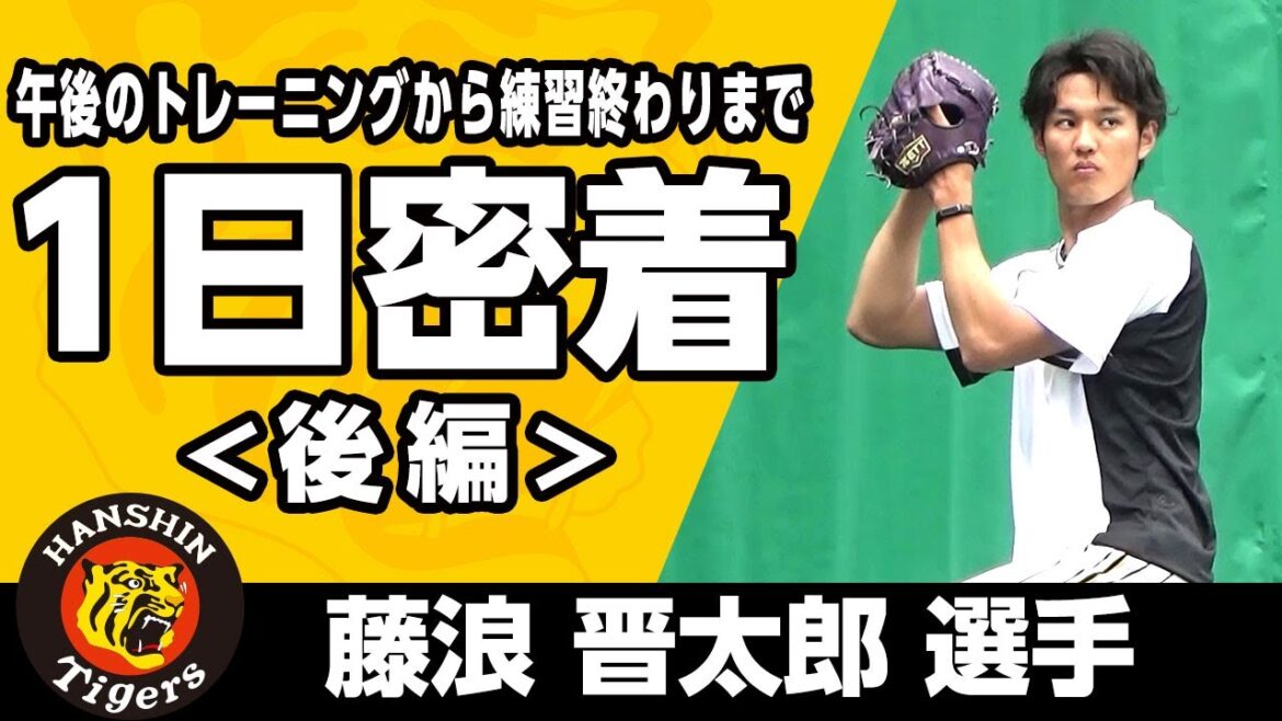 【藤浪晋太郎選手】1日密着！＜後編＞
