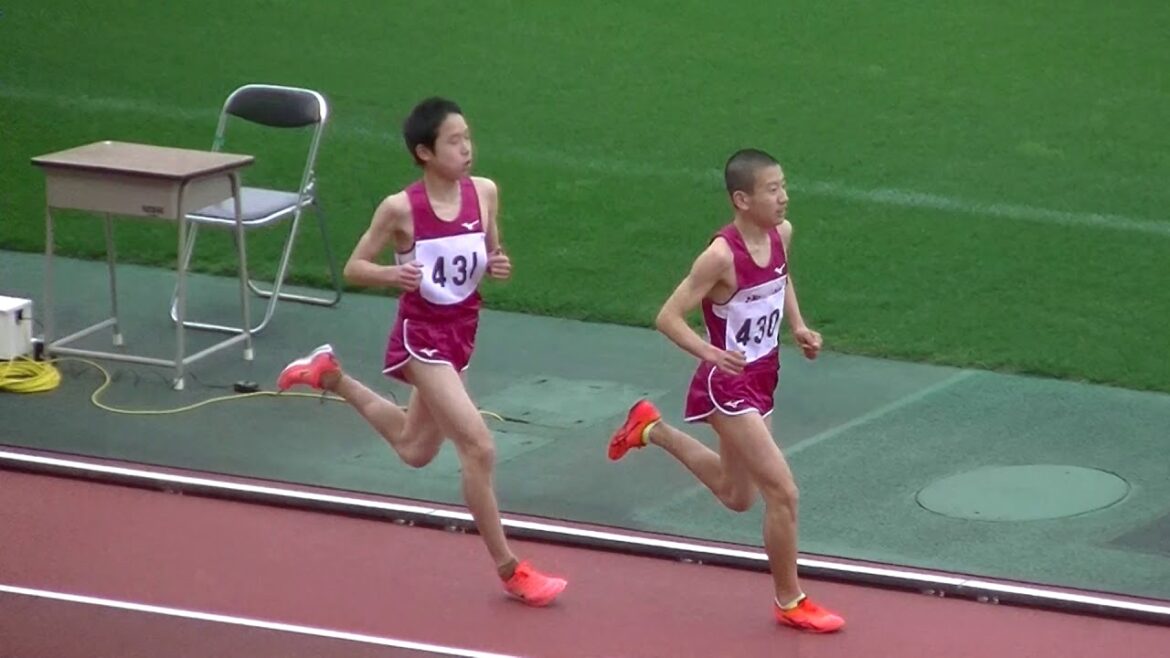20210307山口県陸上競技記録会（U16） 男子3000m第1組